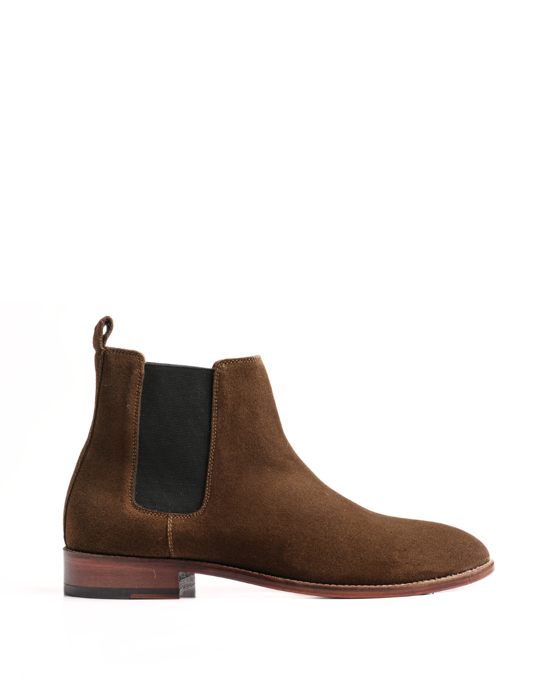 Lux Suede Chelsea Boots - Olive