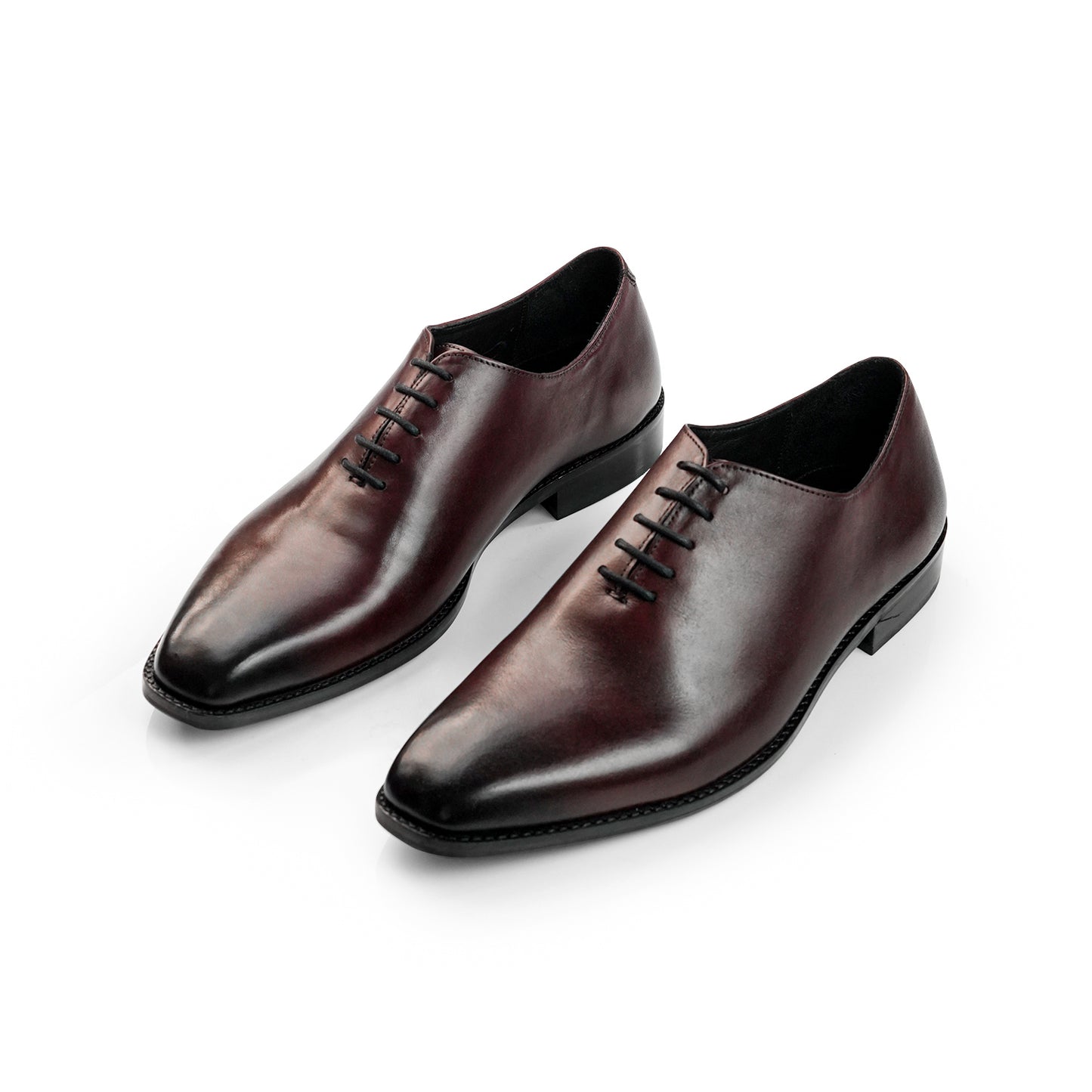 Marino Forte Whole Cut Oxford - Burgundy