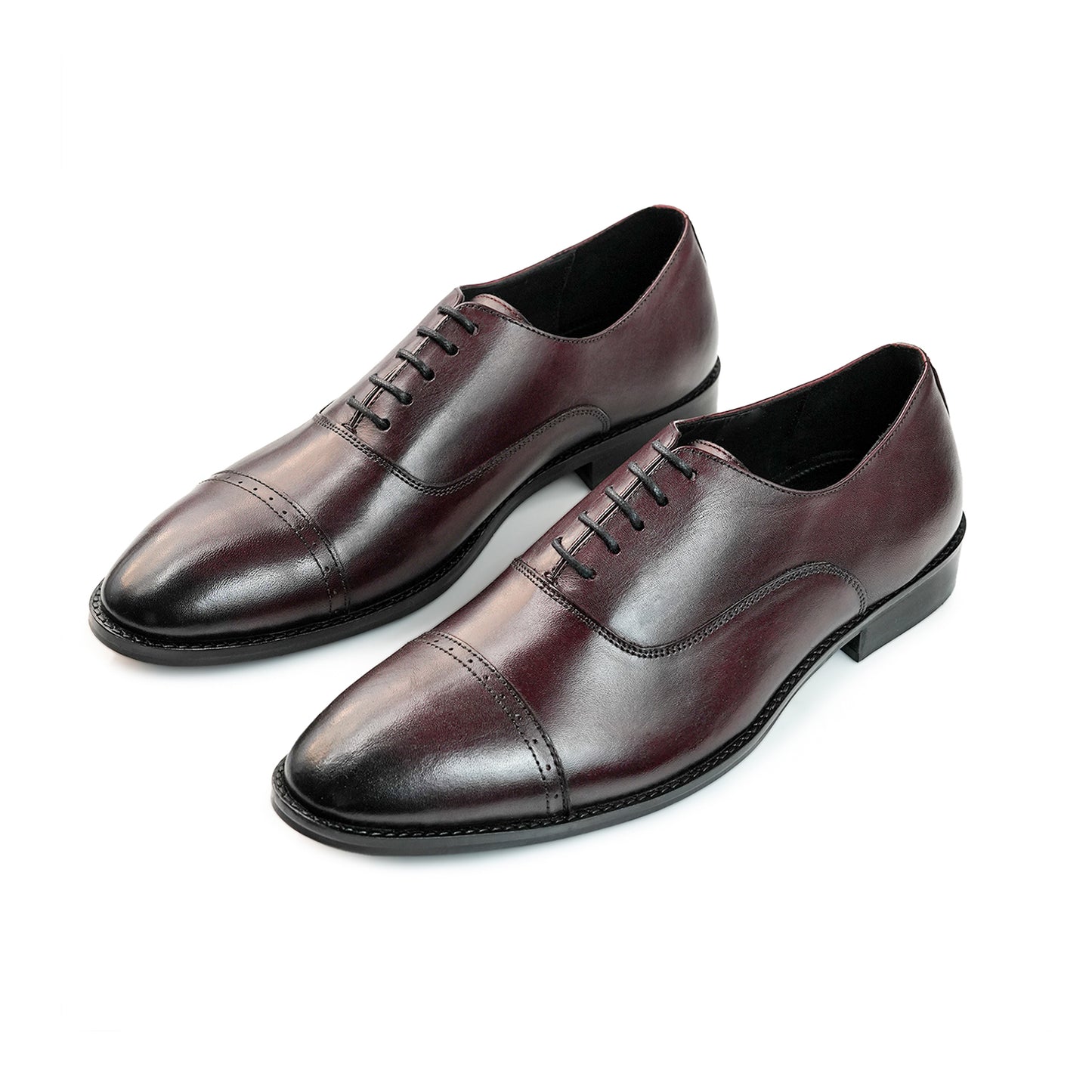 Marino Crest Oxford - Burgundy